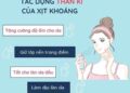 Với nhiều tác dụng trong chăm sóc da nên chị em rất yêu thích 