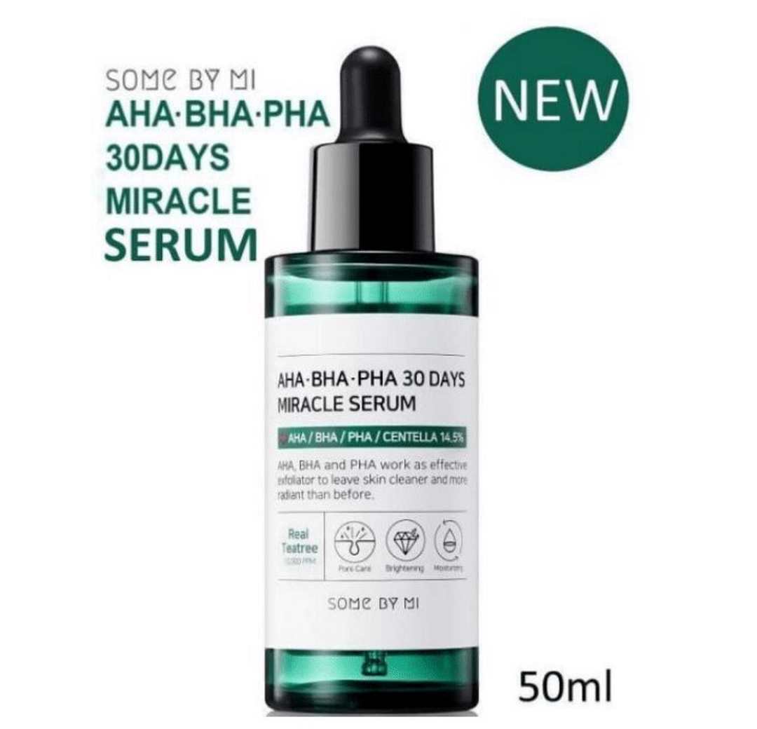 Some By Mi AHA-BHA-PHA- serum có tác dụng thu nhỏ lỗ chân lông tốt