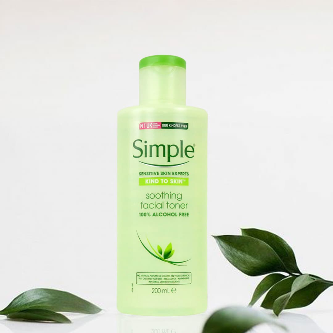 Hướng dẫn sử dụng toner Simple Soothing Facial