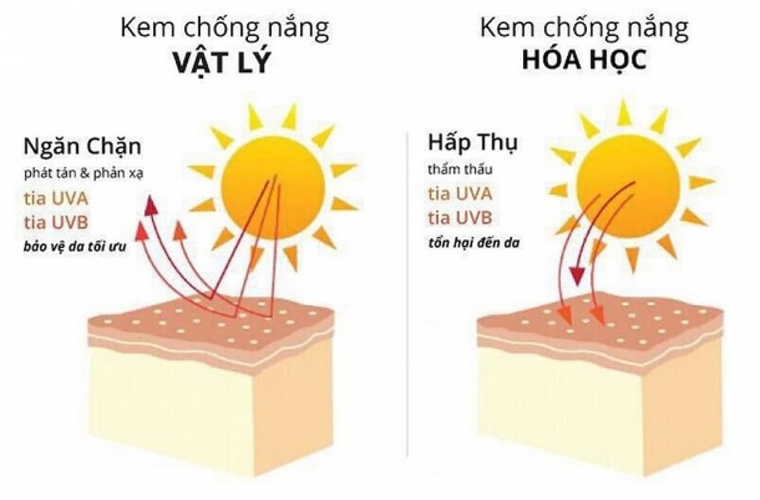 Cơ chế của kem chống nắng