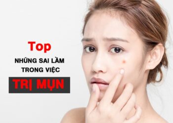 Thường xuyên dùng tay để nặn mụn