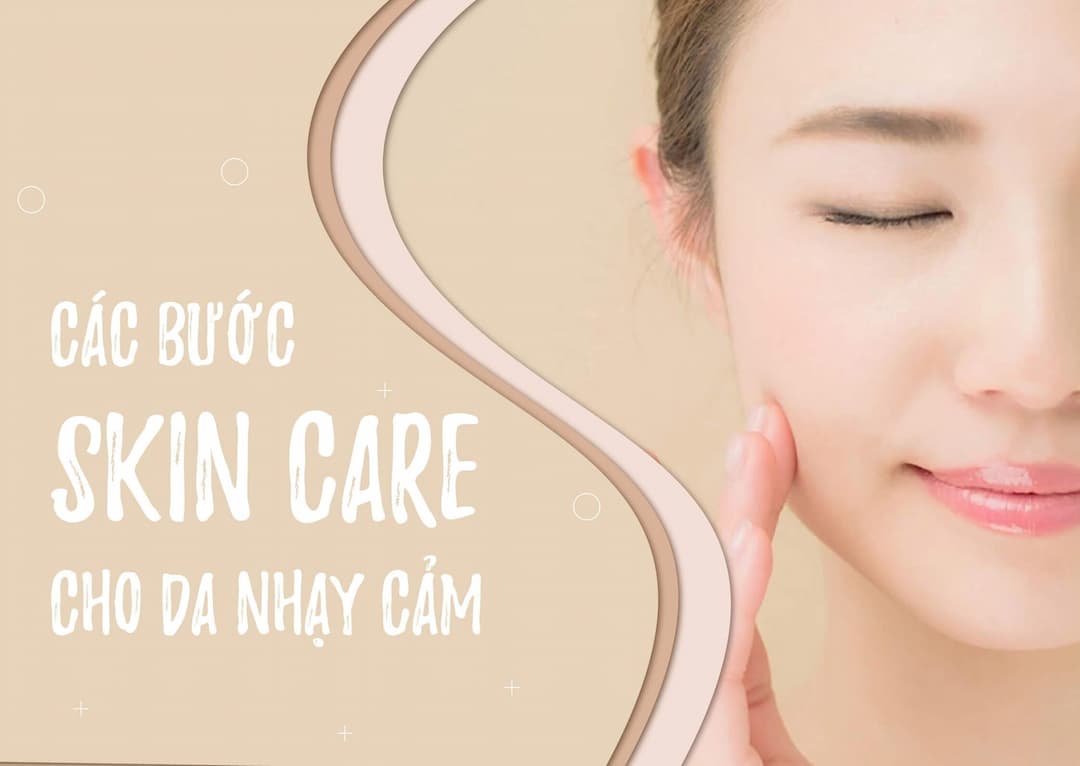 Các bước skincare cho da mụn viêm