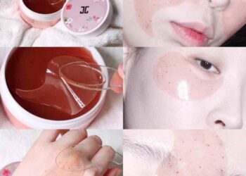 Mặt nạ mắt Jayjun hạng hũ hồng chủ đạo đẹp tinh khôi