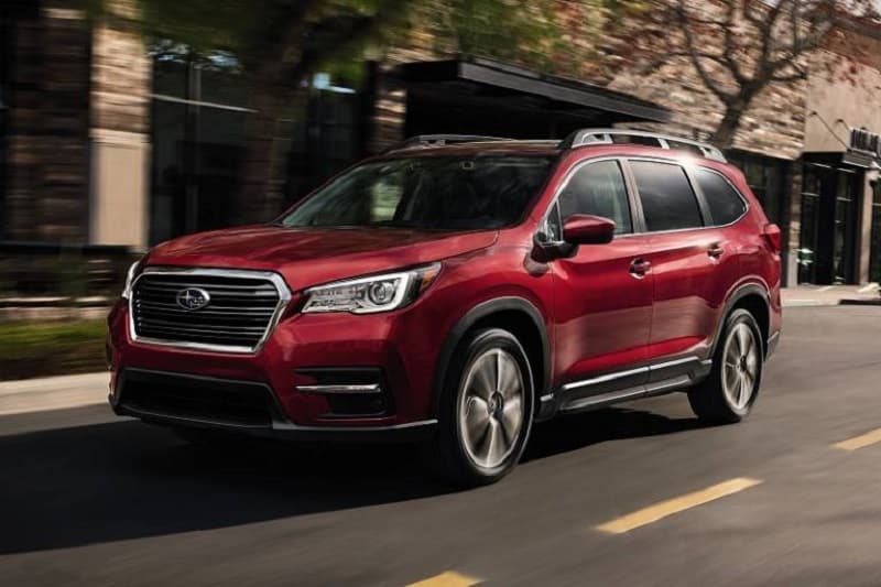 Kích thước tổng thể của xe Subaru SUV 7 chỗ lớn
