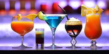 Ly cocktail chuyên dụng dùng để phục vụ các loại cocktail